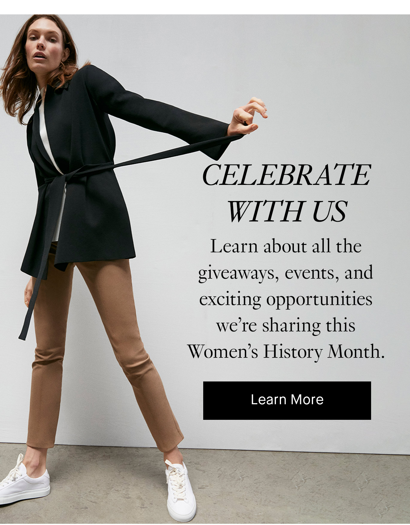 Celebrate with Us. Learn about all the giveaways, events, and exciting opportunities we’re sharing this Women’s History Month. Learn More.