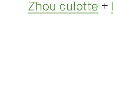 Zhou culotte
