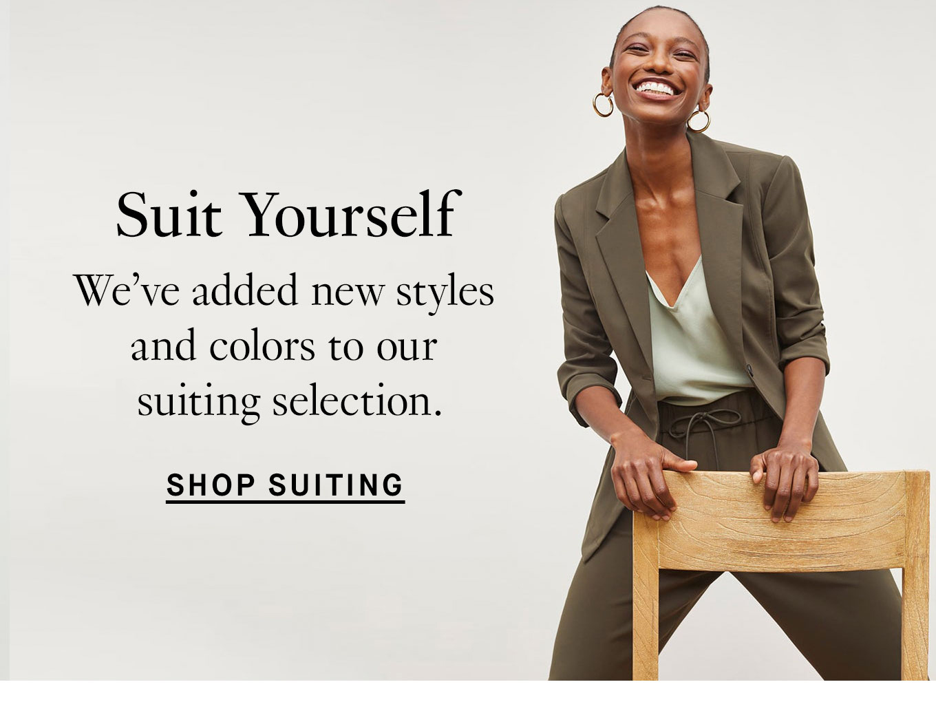 Shop suiting.