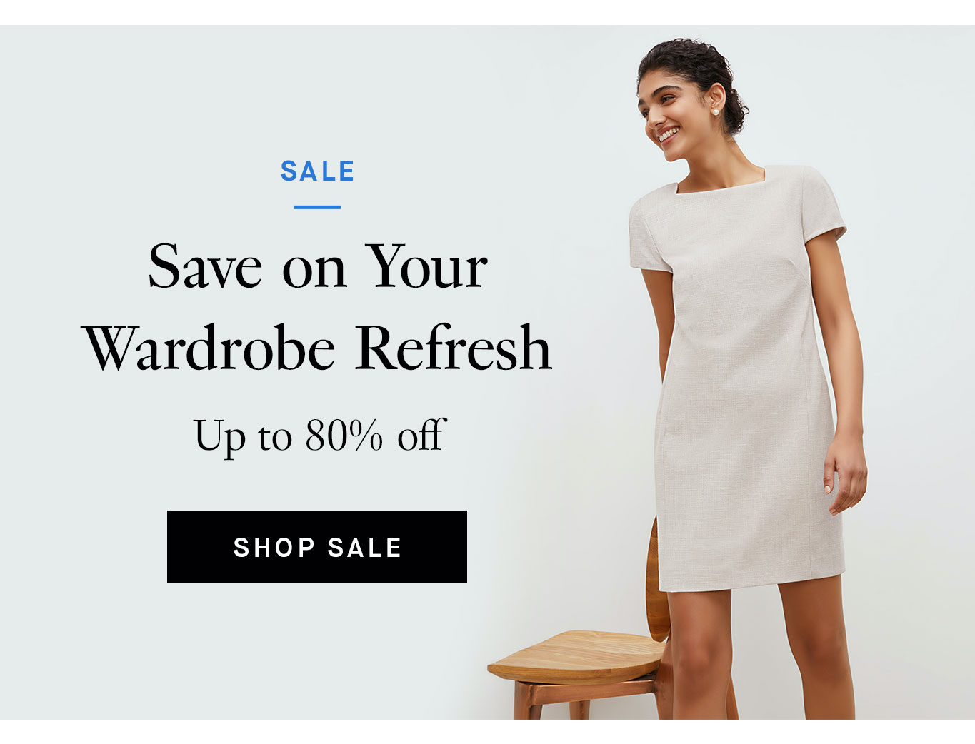 Shop sale.
