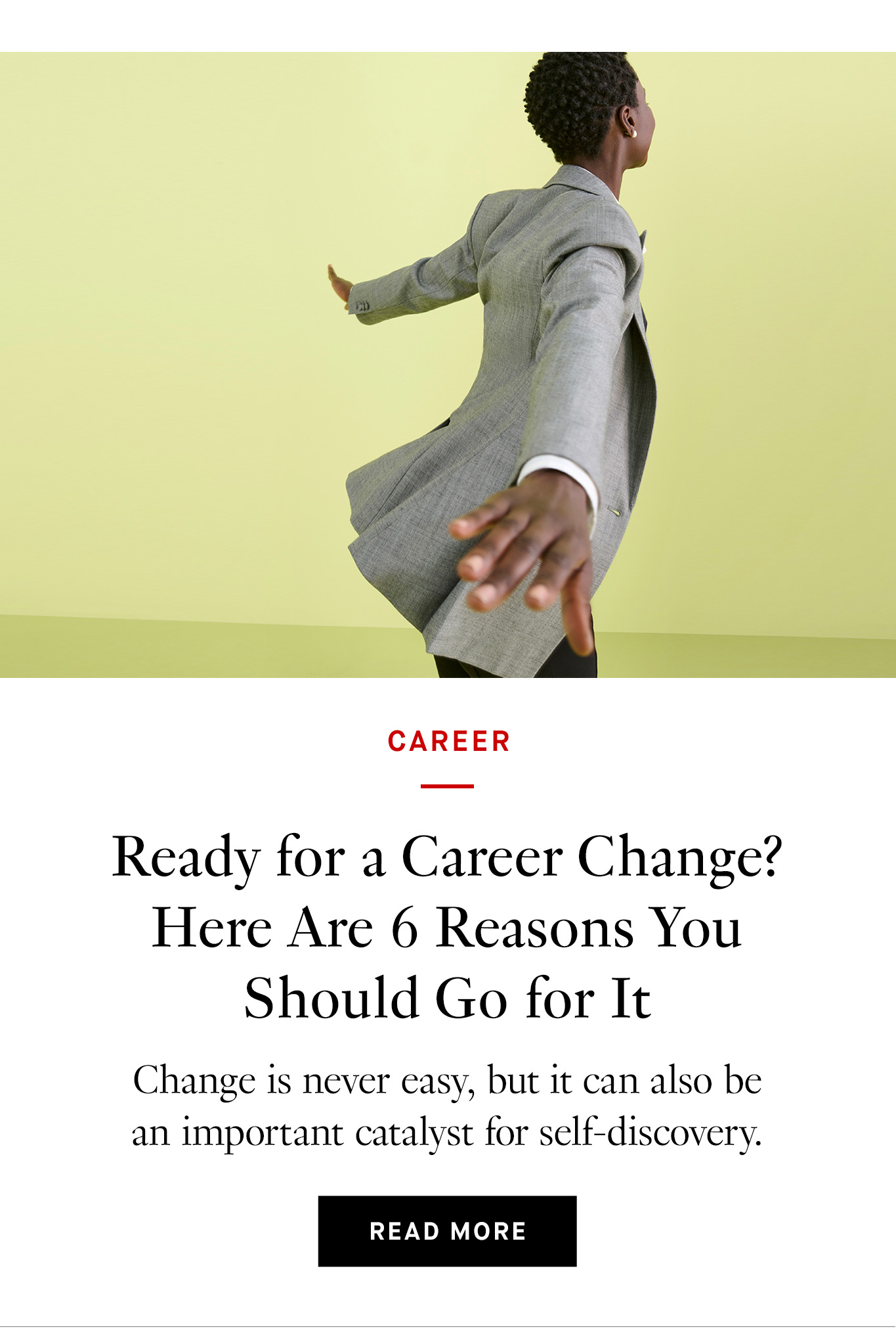 What 6 Women Who Changed Careers During the Pandemic Learned About Themselves. Read More.