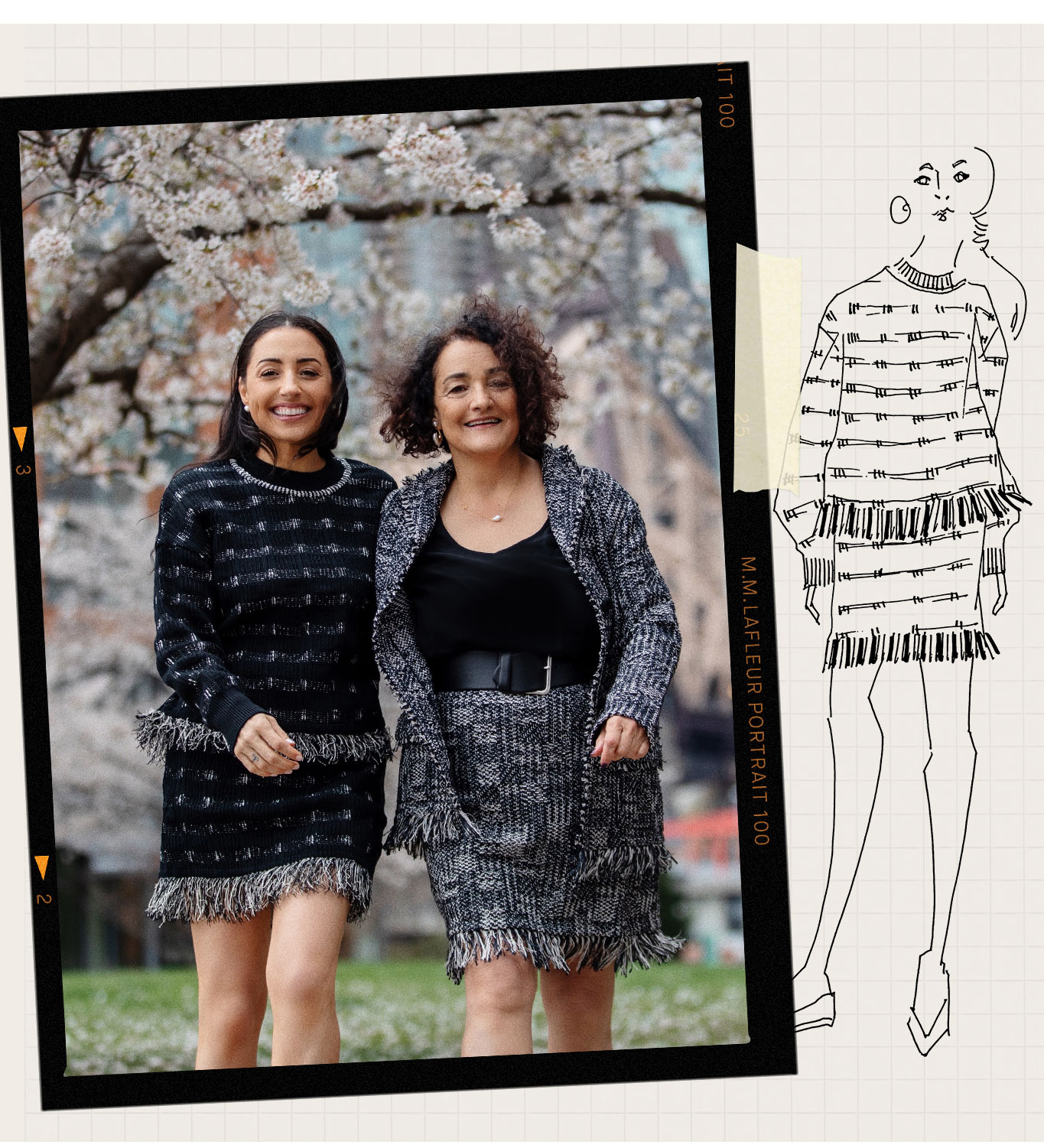 How a Mother-Daughter Duo Styled One Capsule Two Ways. Read More.