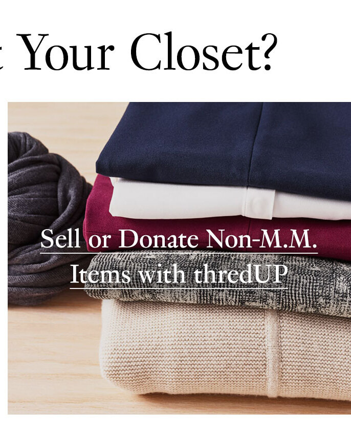 Sell or Donate Non-M.M. Items with thredUp.