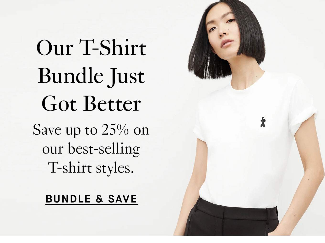 Our t-shirt bundle just got better. Bundle and Save.