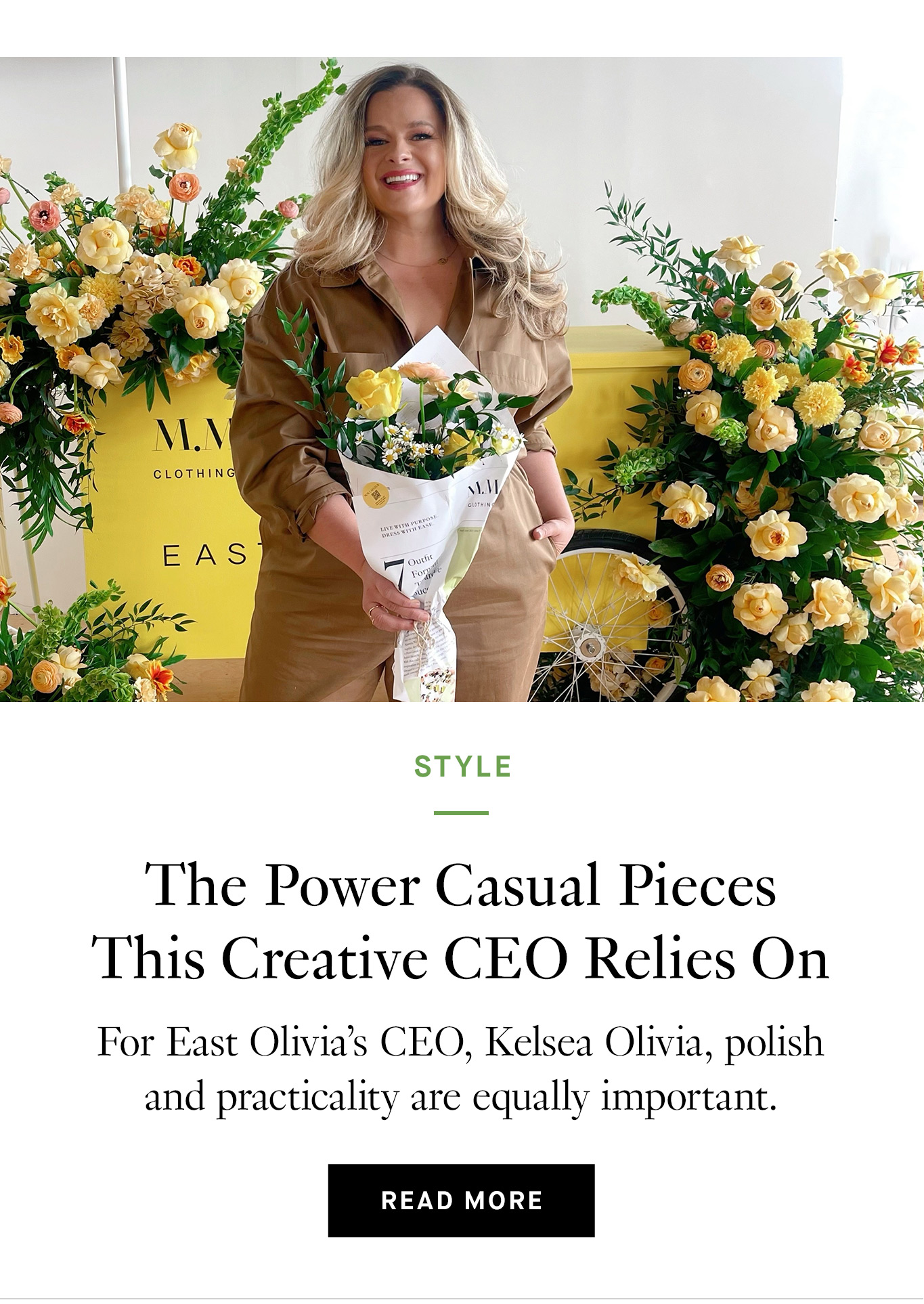 The Power Casual Pieces This Creative CEO Relies On. Read More.