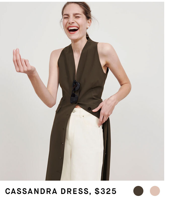 Cassandra dress.