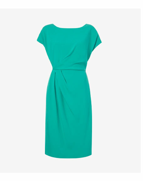 Shop the Jillian Dress in tropical green.