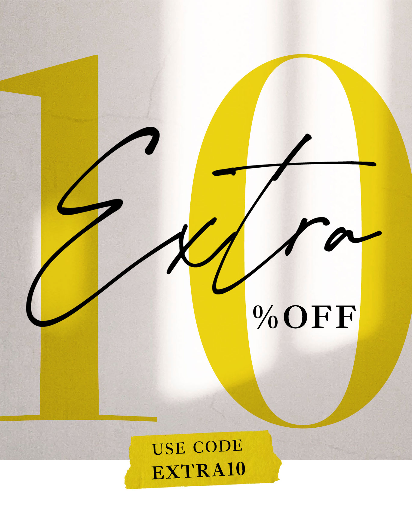 Extra 10% Off All Sale Styles: Use Code EXTRA10