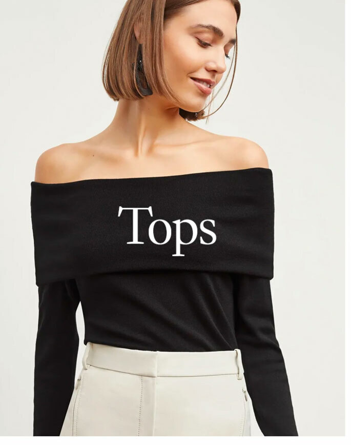 Shop Sale by Category: Tops.