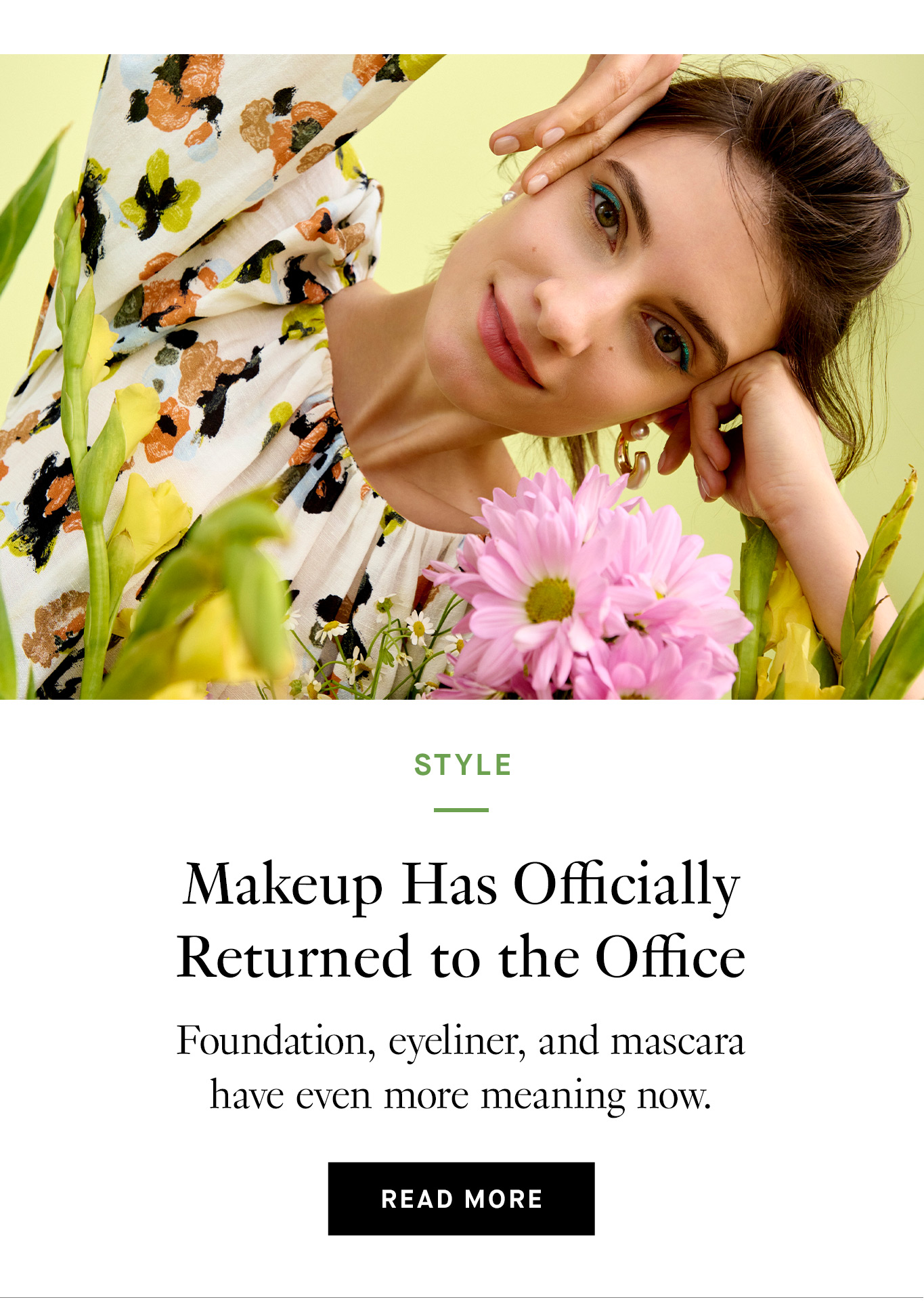 Makeup Has Officially Returned to the Office. Read More.