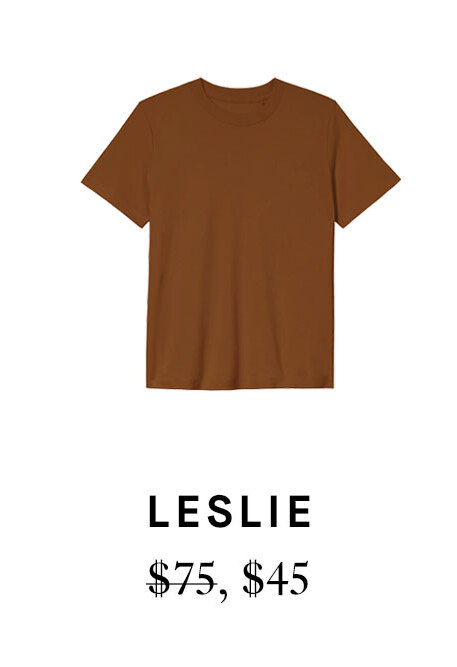 Leslie t-shirt.