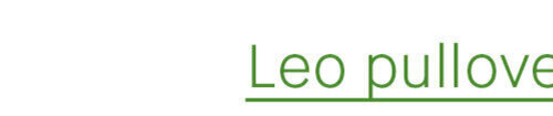 Leo pullover