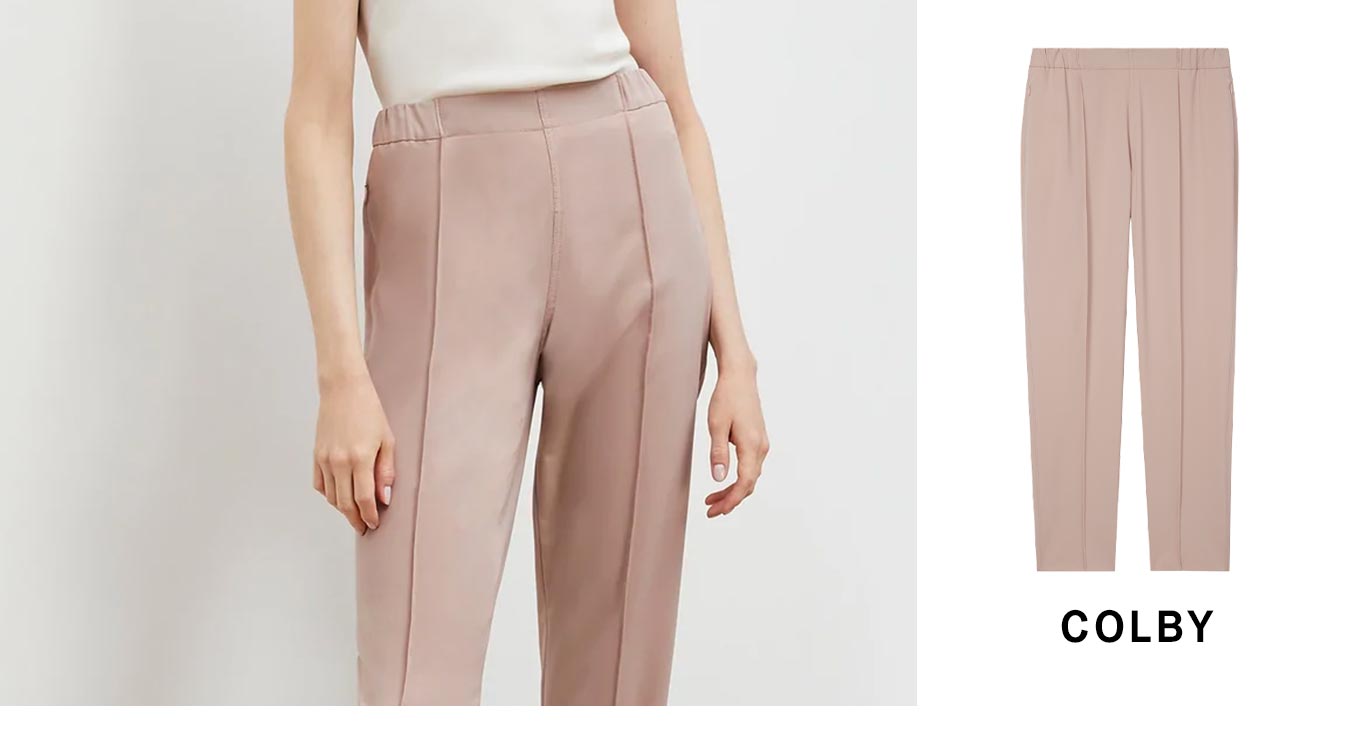 Image of the Colby pant in blush