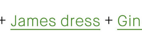 James dress