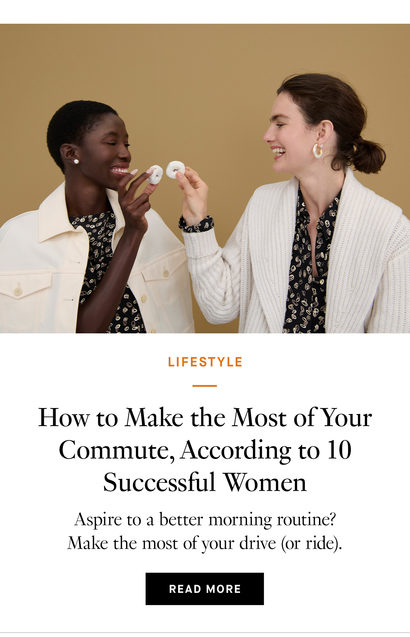 How to Make the Most of Your Commute, According to 10 Successful Women. Read More.