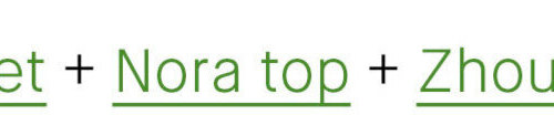 Nora top