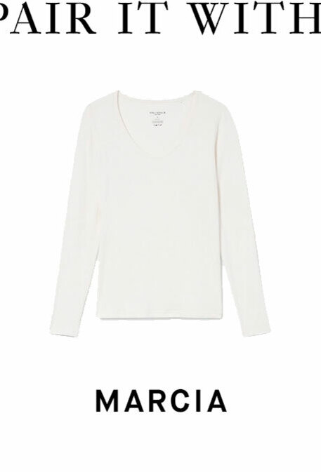 Pair it with Marcia t-shirt.