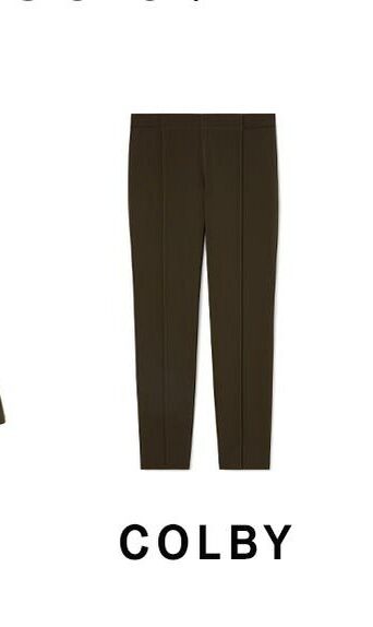 Image of the olive green Colby pant