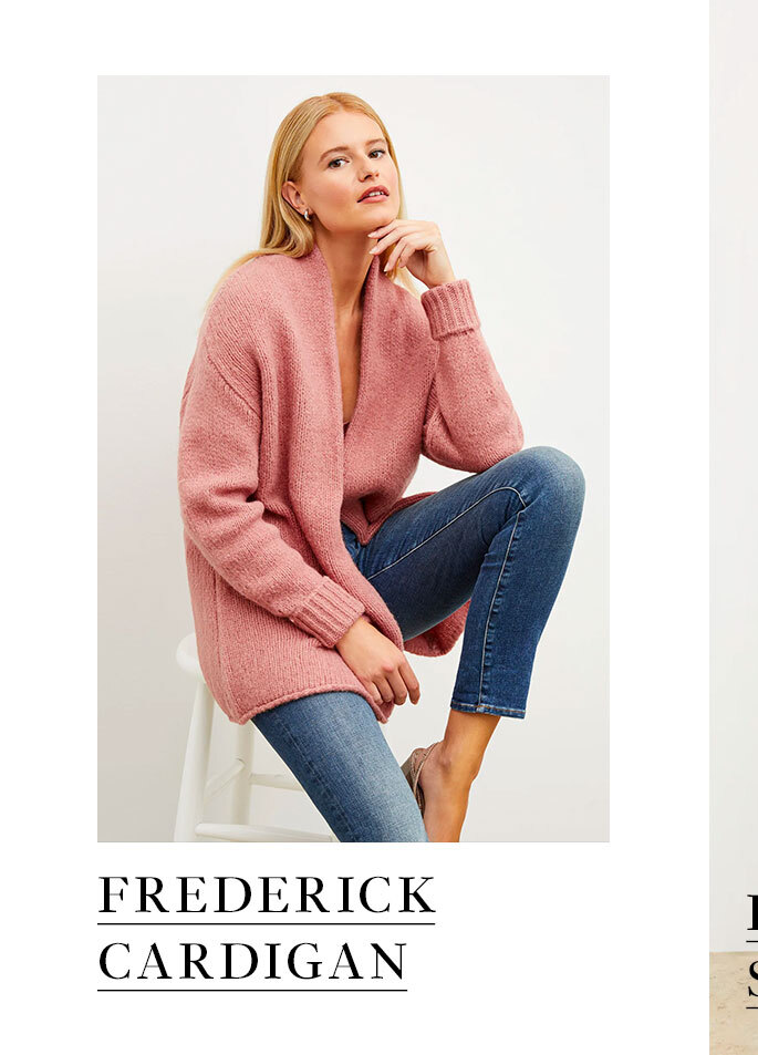 Frederick cardigan.