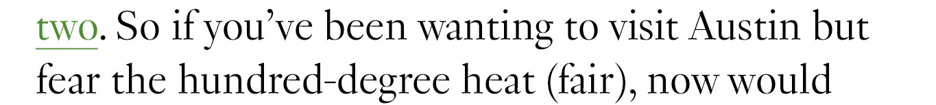 Maybe two.