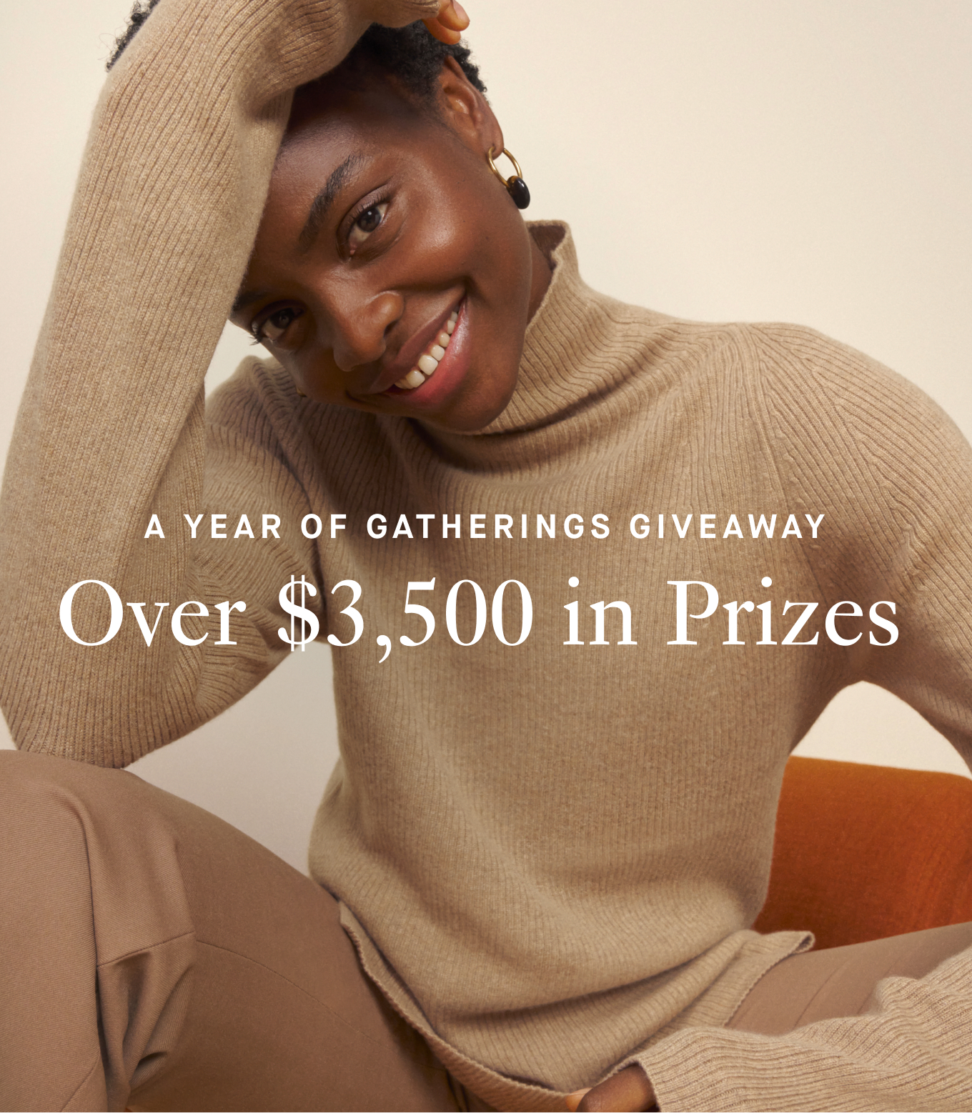 A Year of Gatherings Giveaway: Over $3,500 in Prizes.