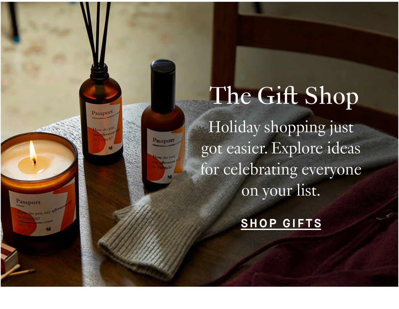 The Gift Shop: Holiday shopping just got easier. Explore ideas for celebrating everyone on your list. Shop Gifts.