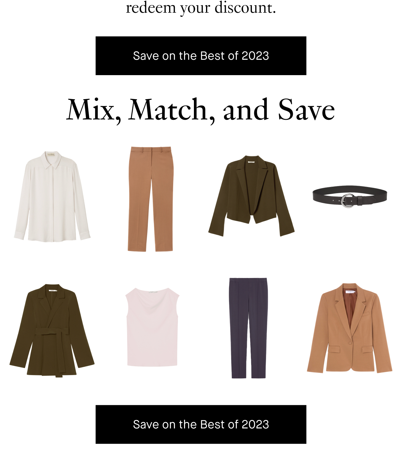 Save on the Best of 2023: Mix, Match and Save.