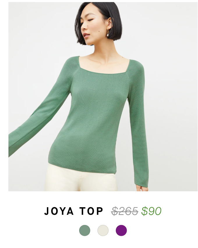 Joya Top: was $265, now $90