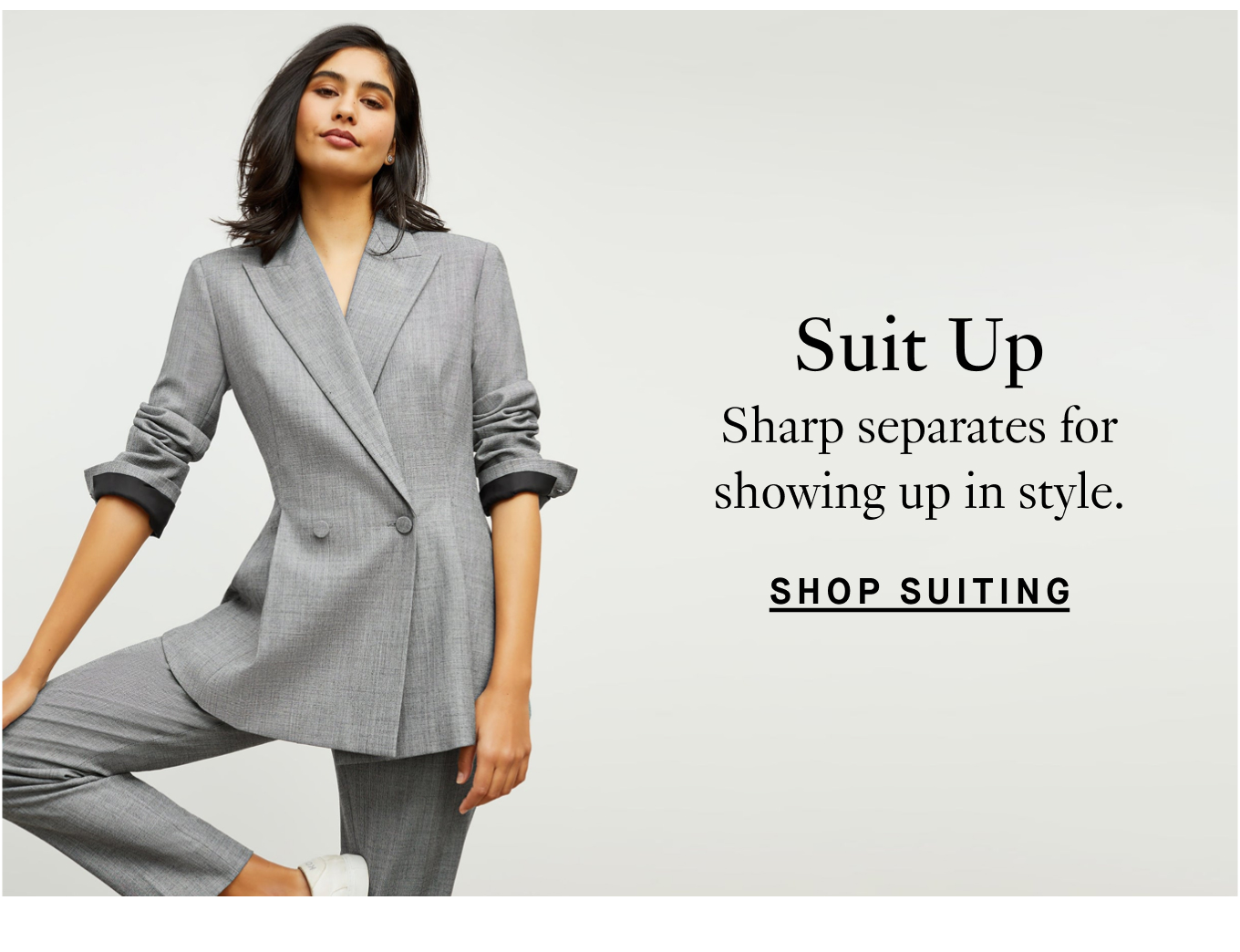 Suit Up: Sharp separates for showing up in style. Shop Suiting.