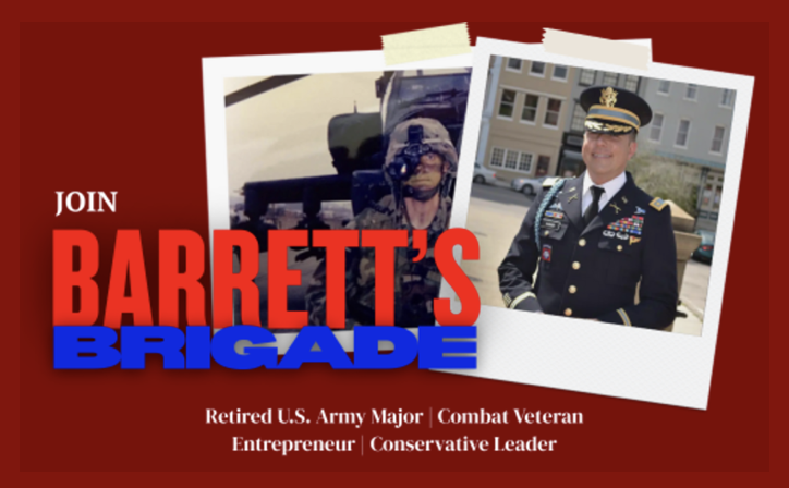JOIN BARRETT'S BRIGADE