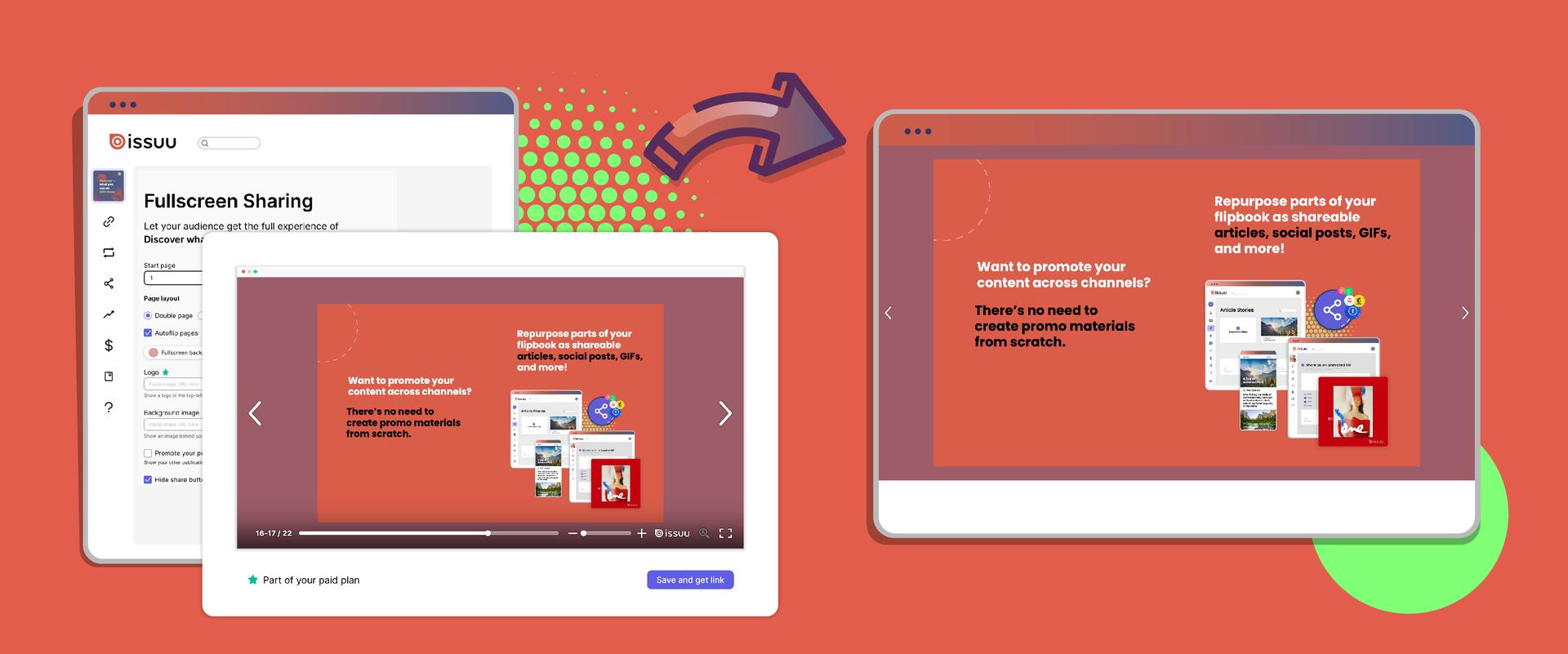 Fullscreen Sharing Feature