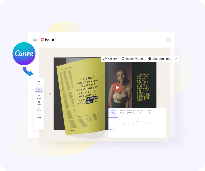 Easy Content Marketing with Canva & Issuu
