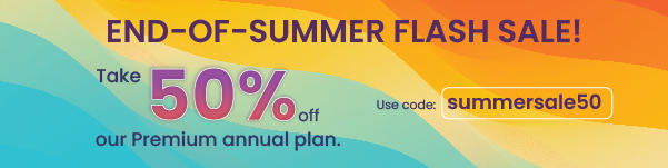 End-of-Summer Flash Sale