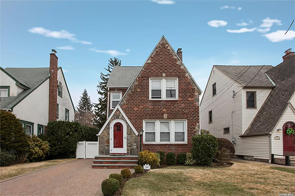 Brick tudor home