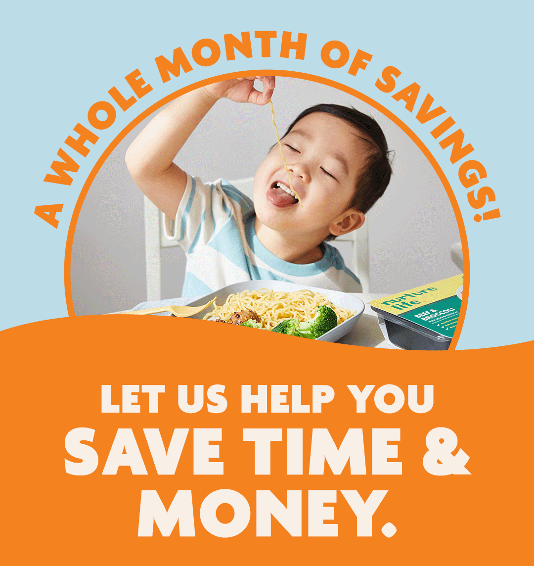 GIANT Sale! Save Time & ! Nurture Life