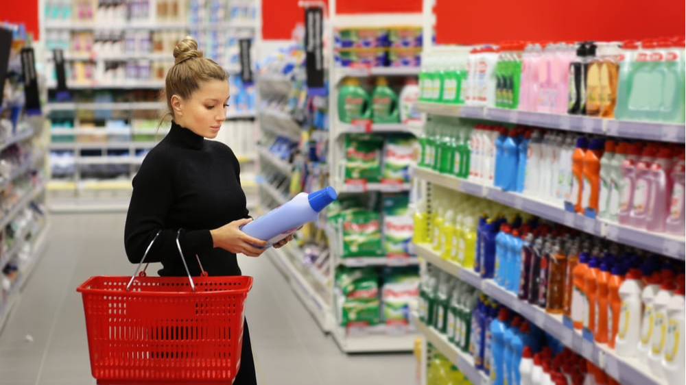 Woman shopping