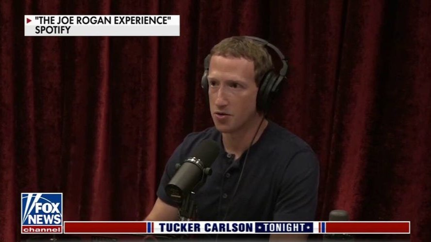 Zuckerberg on the Joe Rogan podcast