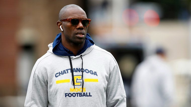 Terrell Owens at a game at Finley Stadium in Chattanooga, Tenn., on Oct. 27, 2018