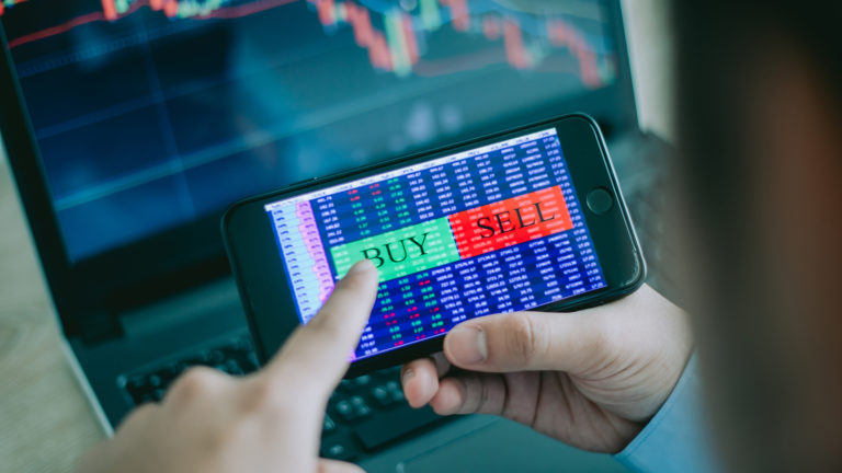 Buy/ sell on a cell phone
