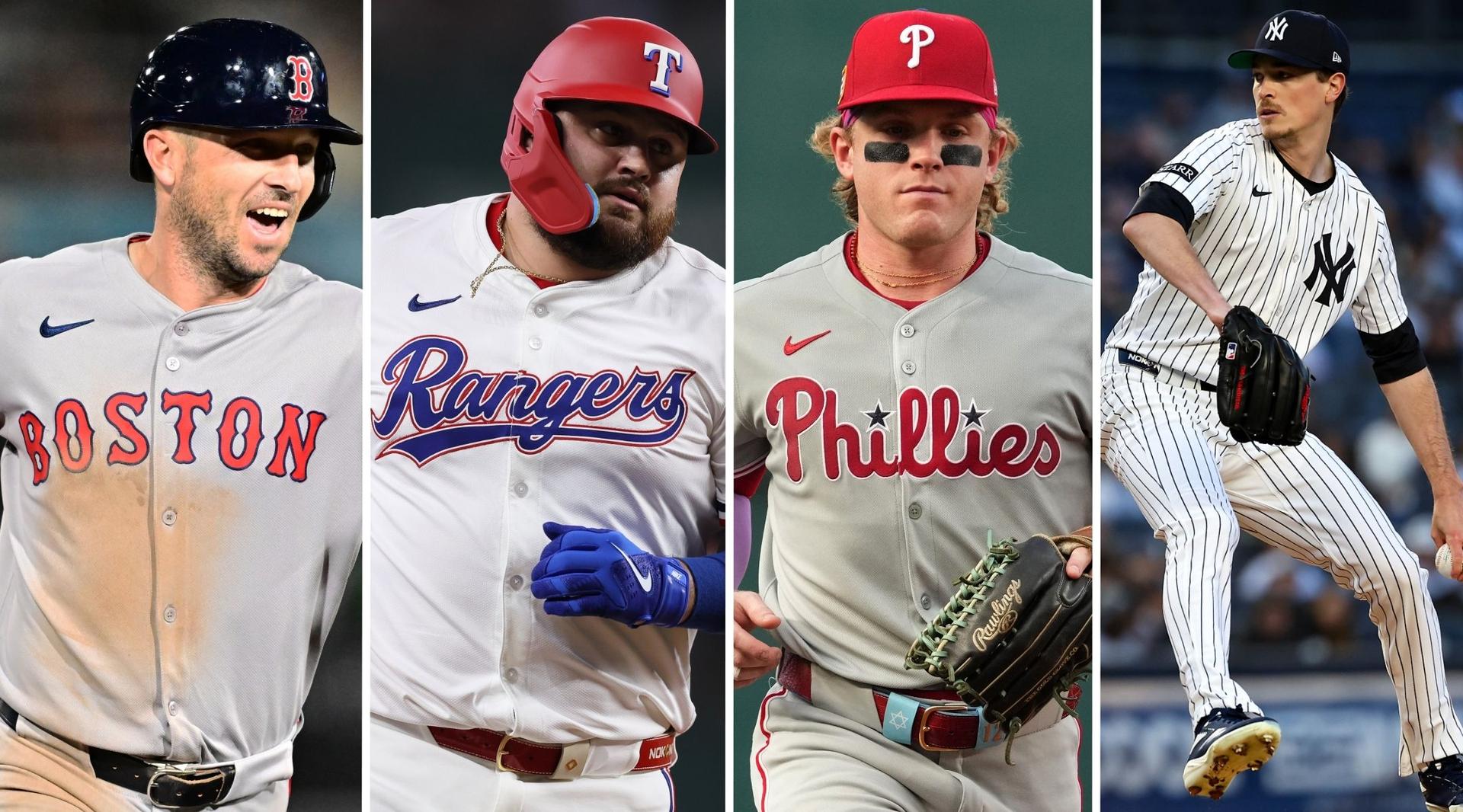 Alex Bregman, Rowdy Tellez, Harrison Bader and Max Fried