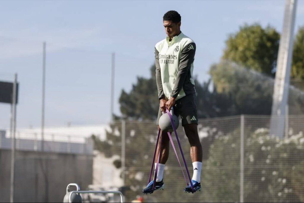 Jude Bellingham’s eye-catching Real Madrid training photo explained