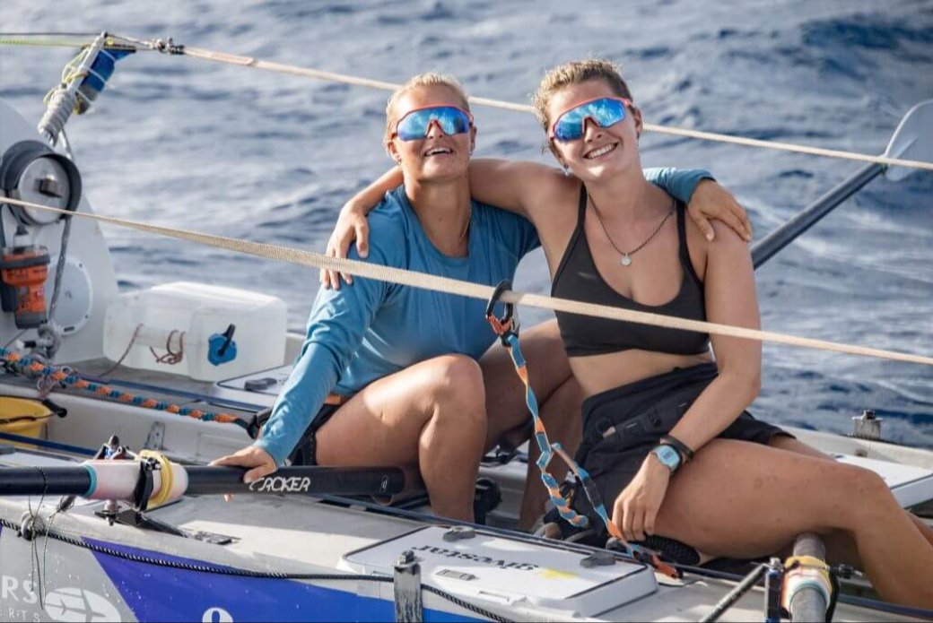 How Jess Rowe and Miriam Payne made history rowing the Pacific Ocean