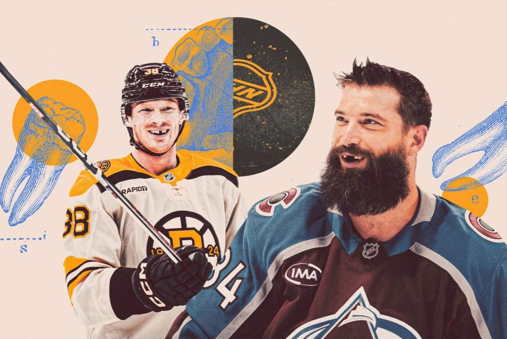 NHL players play with missing teeth. Why don’t they fix them?