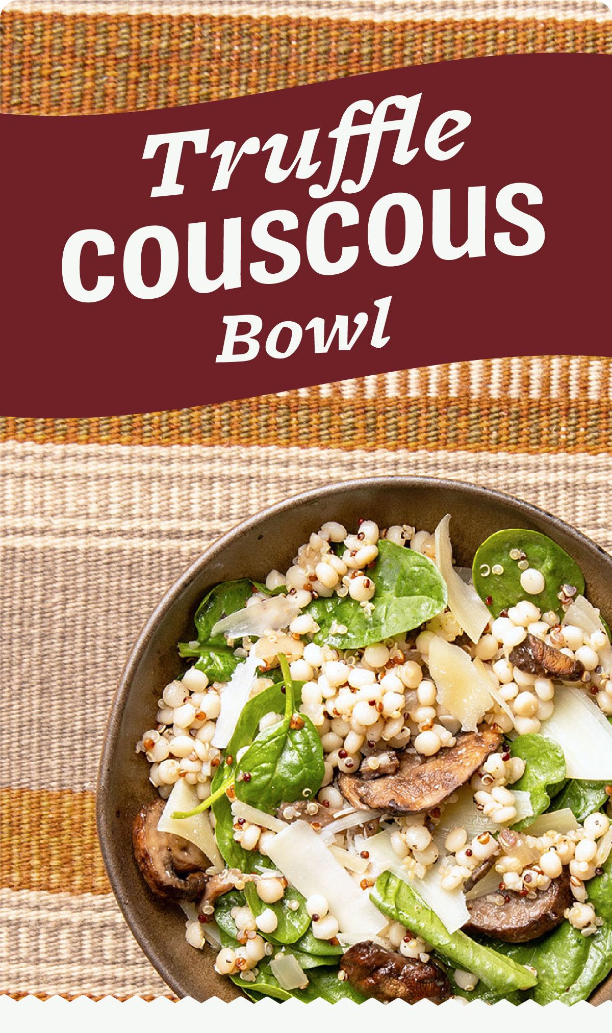 NEW Truffle Couscous Bowl Farmers Fridge