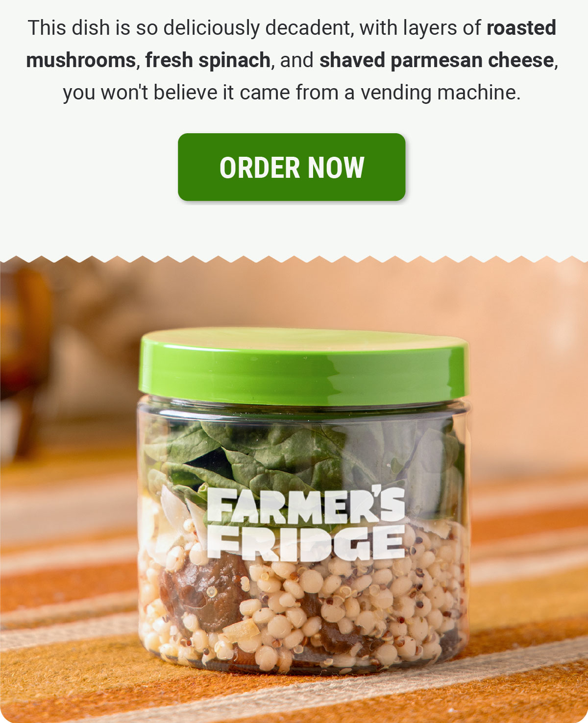 NEW Truffle Couscous Bowl Farmers Fridge