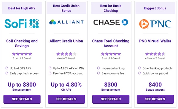 The best bank promos right now