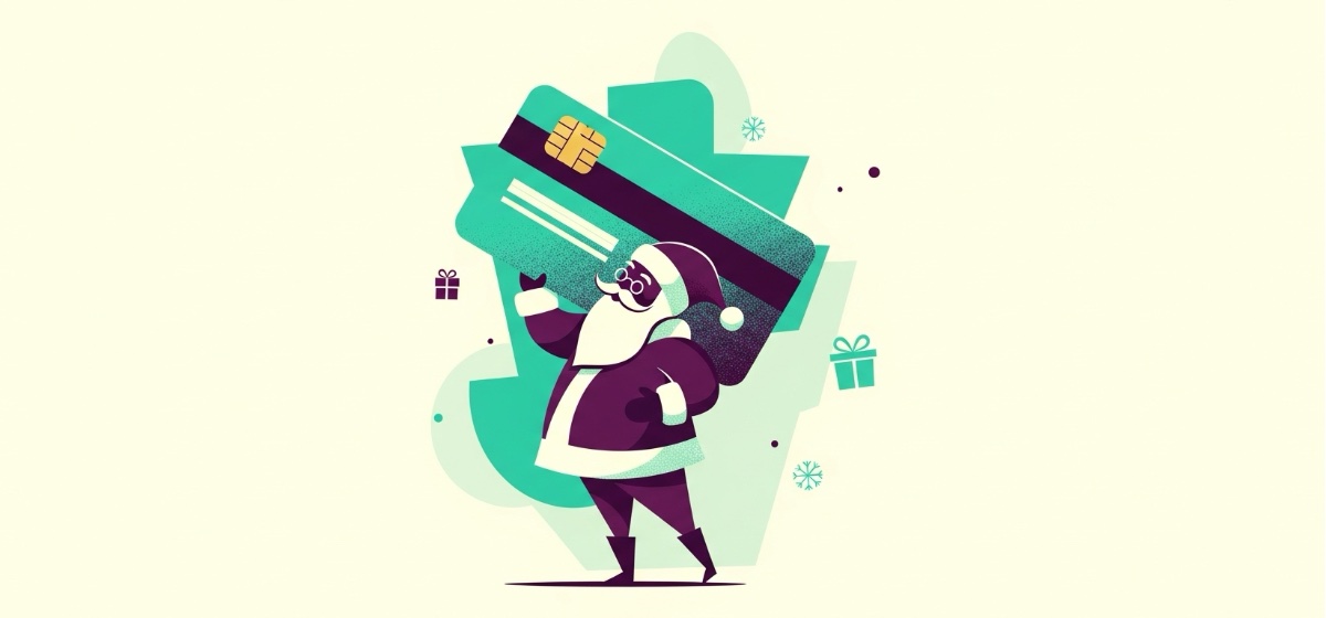 a despondent person sitting on top of a mountain of credit cards