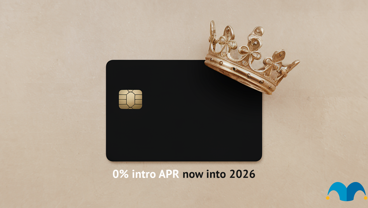 A credit card wearing a crown - 0% intro APR now into 2026