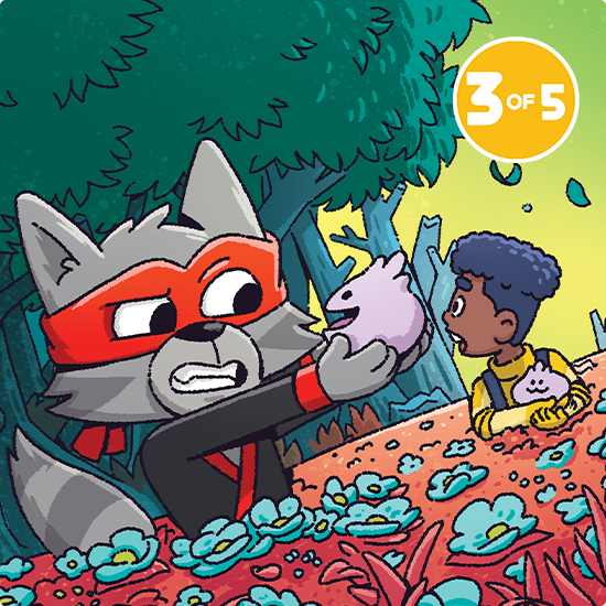 New series! Cat Ninja and Bright Family join forces. Epic!