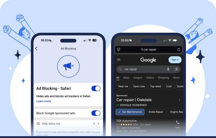Goodbye google ads